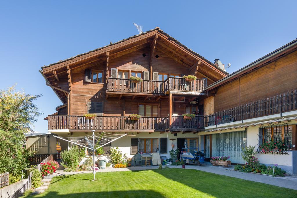 Apartment Efeu "Mit Stil & Tradition" Grächen Exteriér fotografie